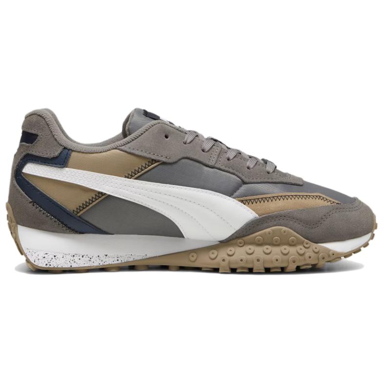 PUMA Блктоп Райдер 'Каст Айрон Уайт' — серо-коричневый/белый, цвет Gray Brown/White — фото 2