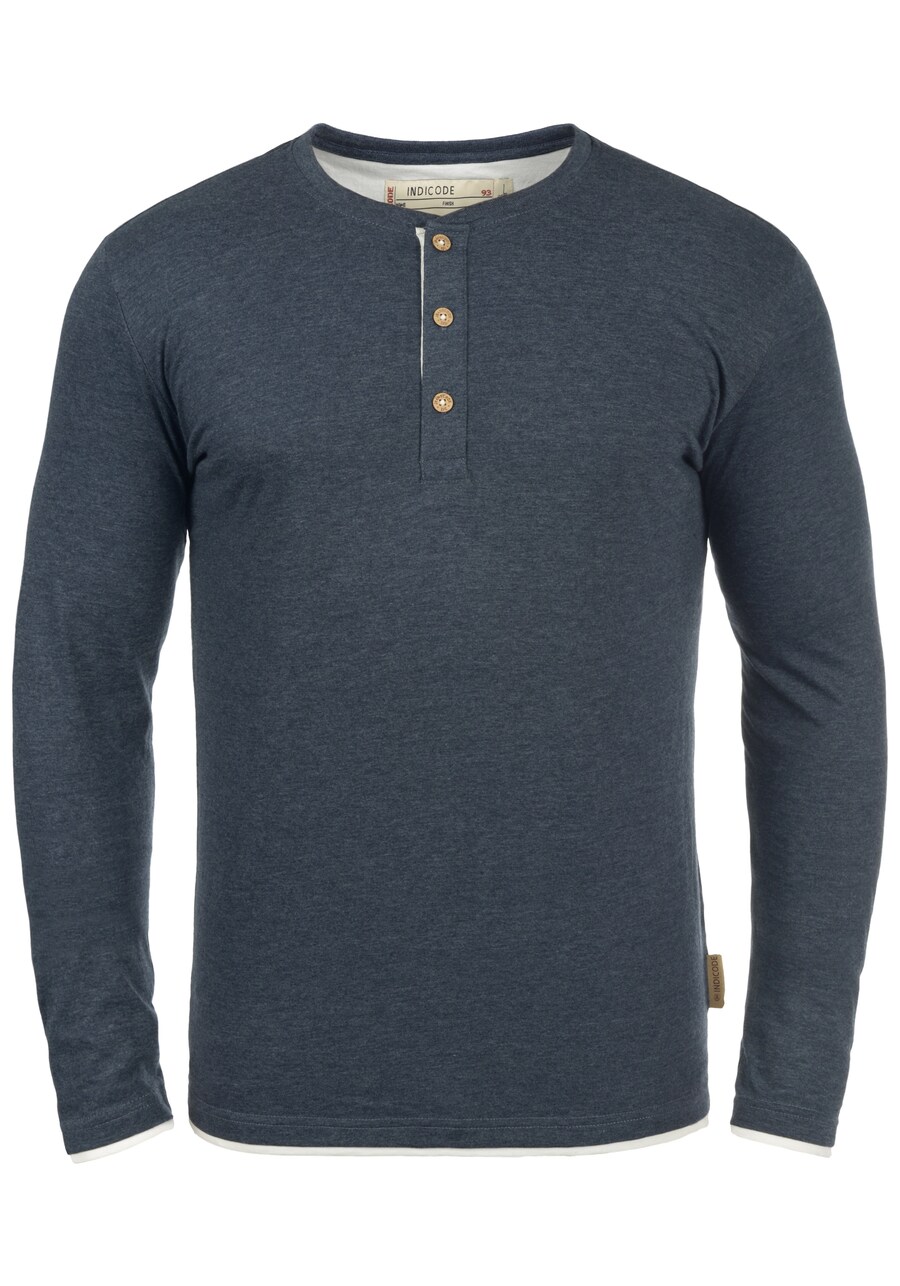 

Лонгслив INDICODE JEANS Shirt Gifford, темно-синий
