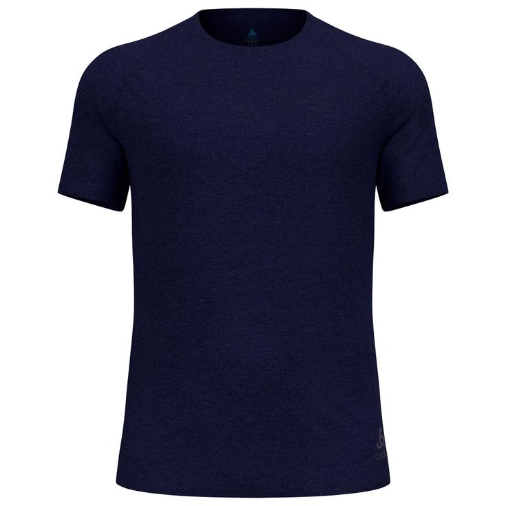 

Футболка для трейлраннинга Essential 365, футболка с круглым вырезом и коротким рукавом, цвет Eclipse Melange - S Odlo