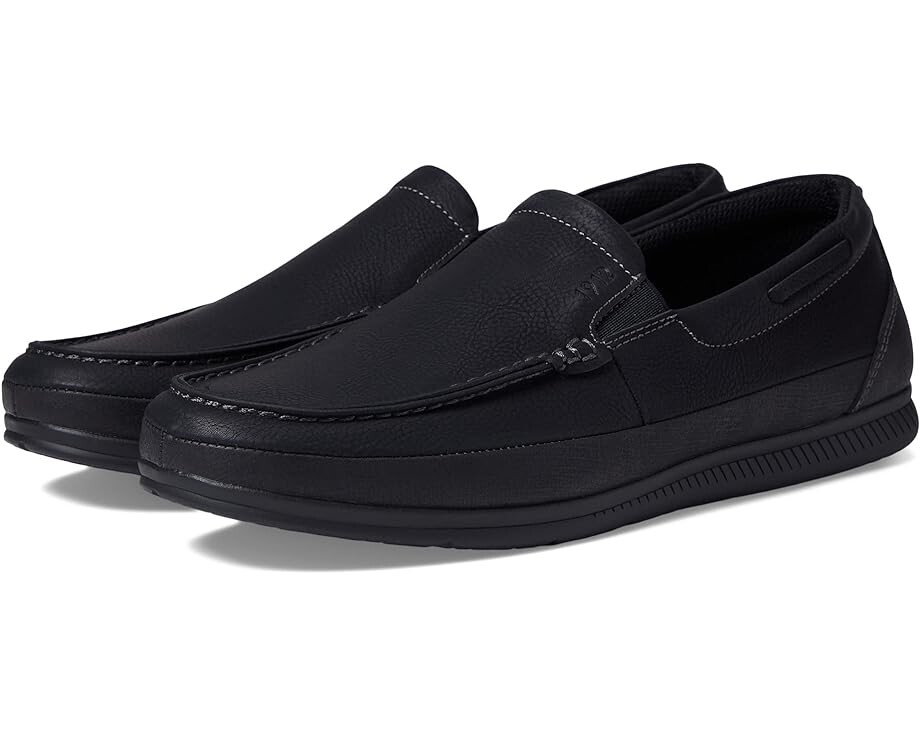 

Лоферы Nunn Bush Santo Moccasin Toe Venetian Slip-On Loafer, черный