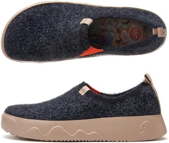 

Мужские модные кроссовки UIN для прогулок и путешествий Toledo , черный