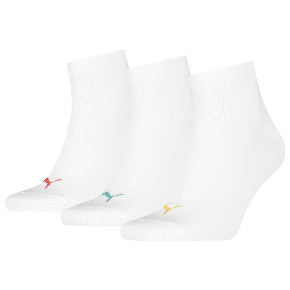 

Носки 3 шт Puma Quarter Plain, белый
