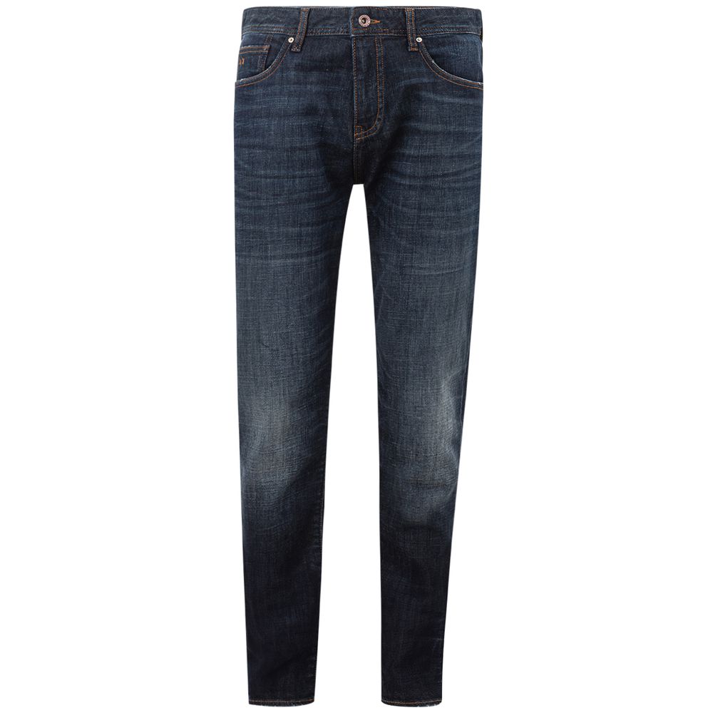 

Шикарные синие хлопковые брюки для современных мужчин Armani Exchange
