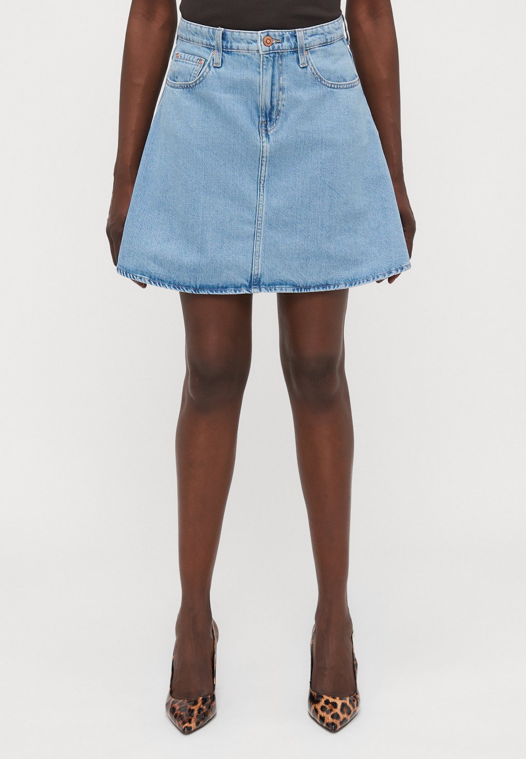 

Мини-юбка ONLEDEN A SKIRT - Denim skirt ONLY Tall, цвет Light Blue Denim