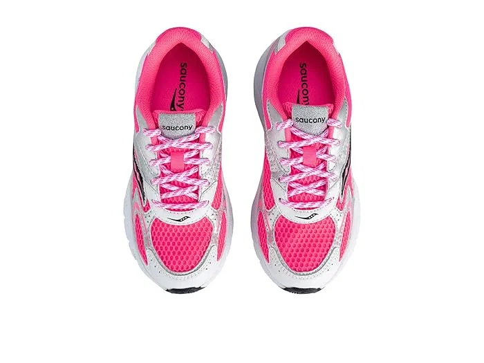 Кроссовки детские Volt 1000 Saucony Kids, White/Silver/Fuchsia — фото 3