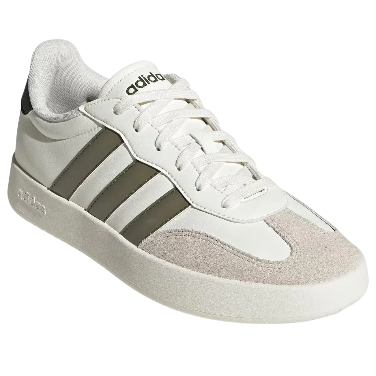 Кроссовки Adidas Barreda 'Off White Olive' JI2309, белый — фото 4