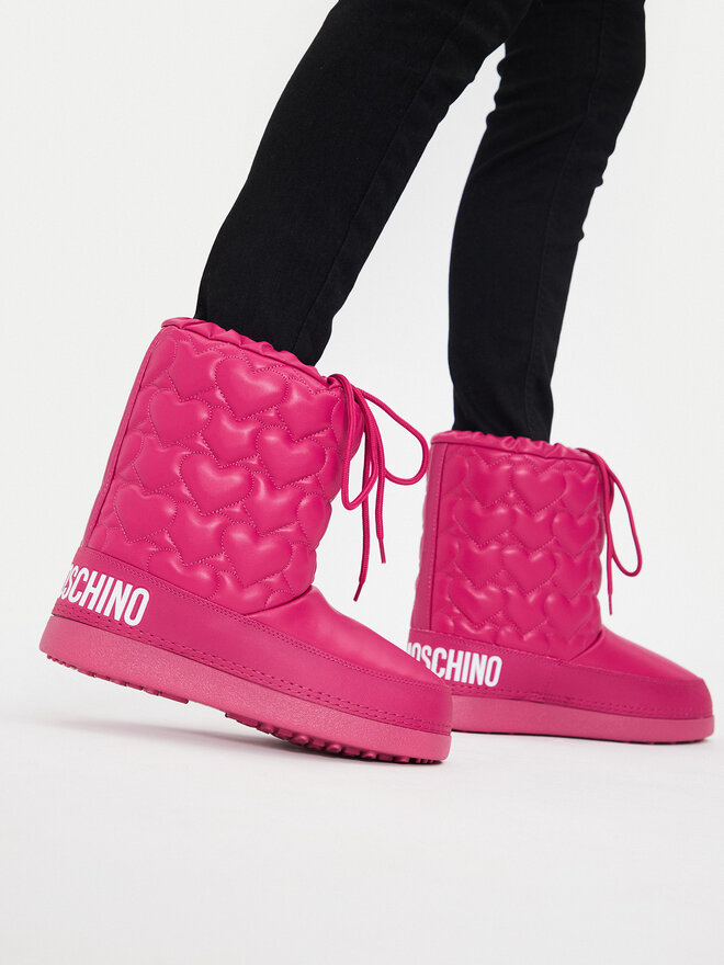 Зимние ботинки LOVE MOSCHINO Botas de nieve JA24082G1LISE626, розовый — фото 2