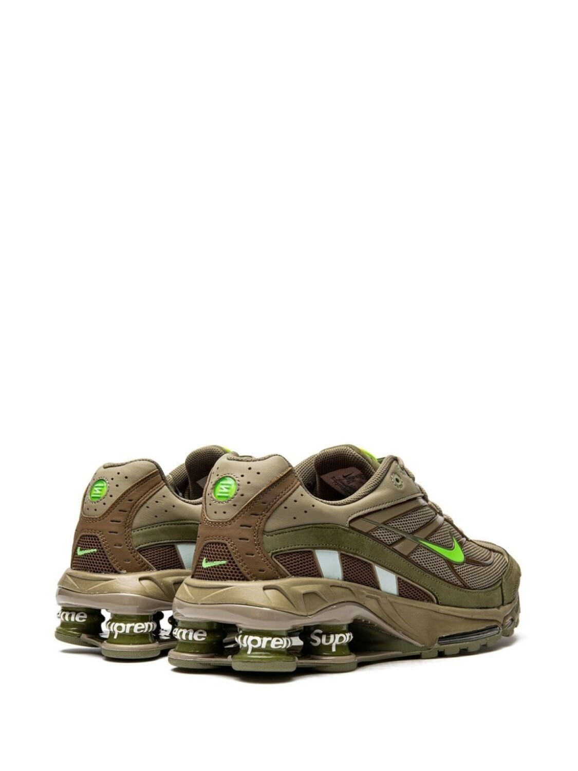 Nike кроссовки Shox Ride 2 SP из коллаборации с Supreme, нейтральный цвет — фото 3