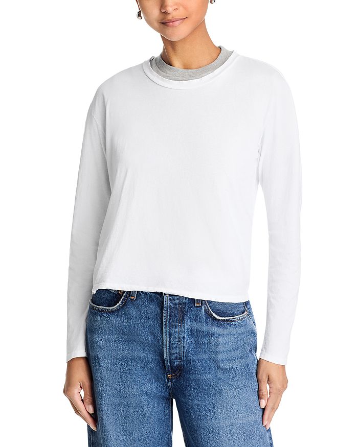 

Футболка с длинным рукавом Axel perfectwhitetee, белый