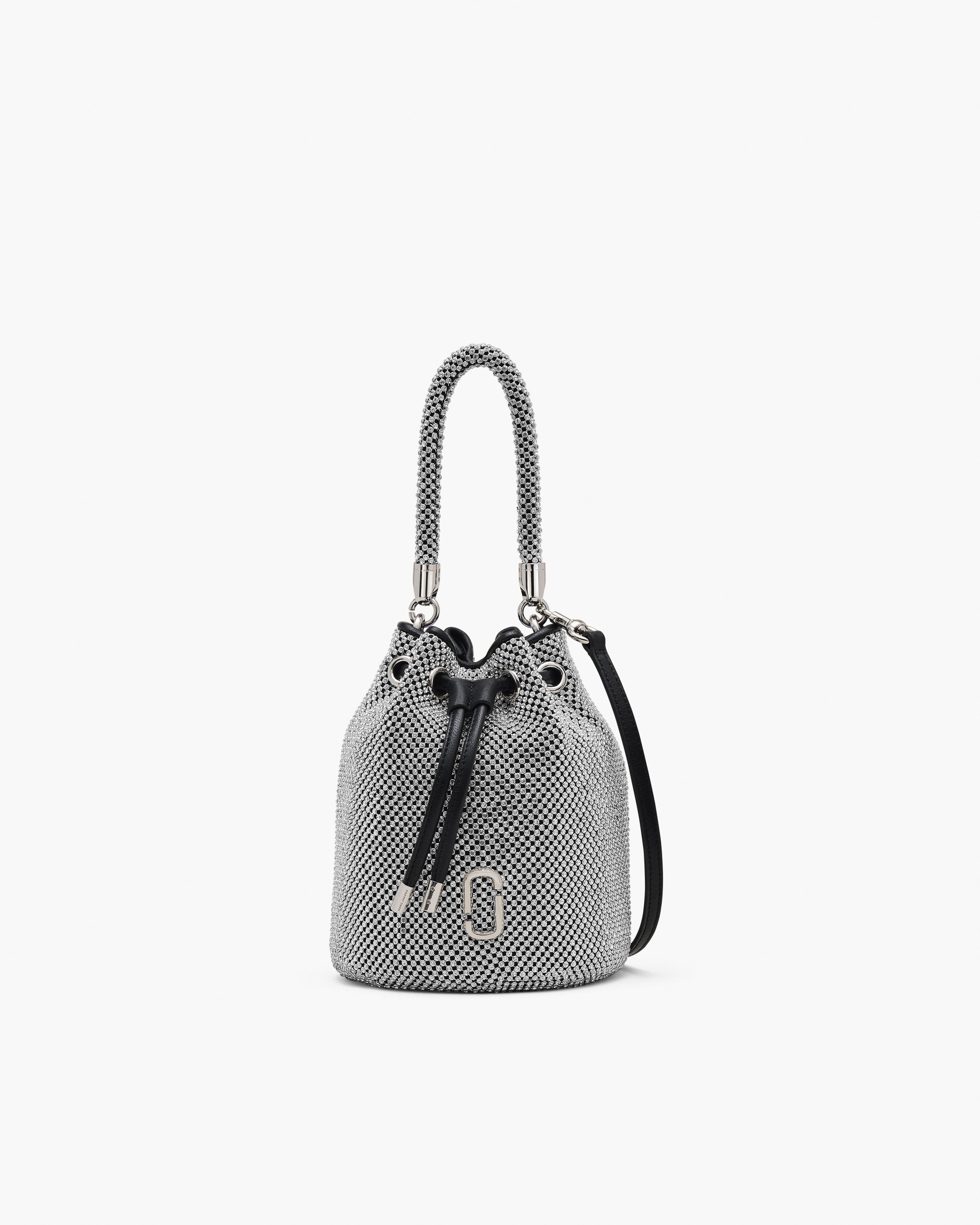 

Мини-сумка-ведро со стразами Marc Jacobs, цвет Crystals