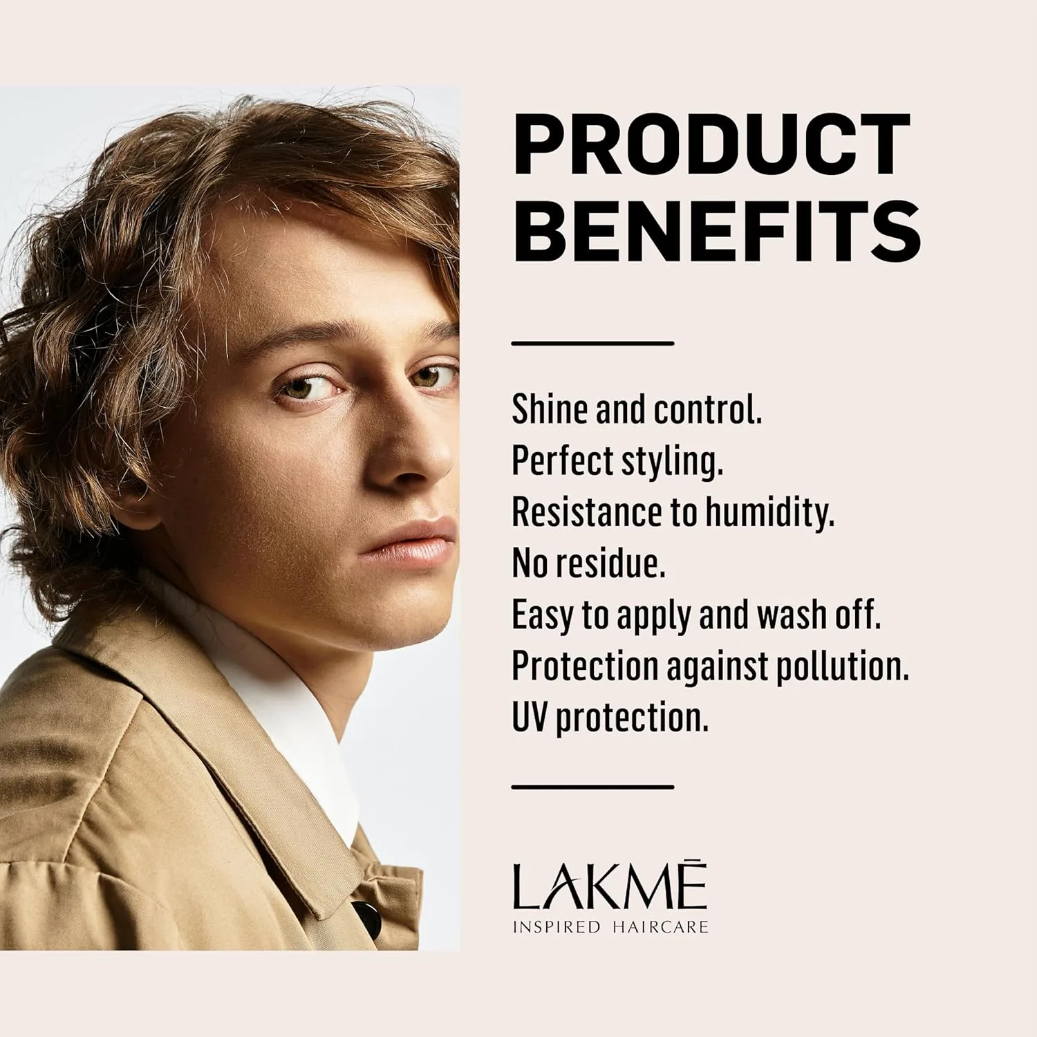 LAKMÉ K.Finish Sculptor Strong Hold Styling Gel, Extreme Hold Hair Gel, Styling Cream, 5.1 Fl Oz — фото 3