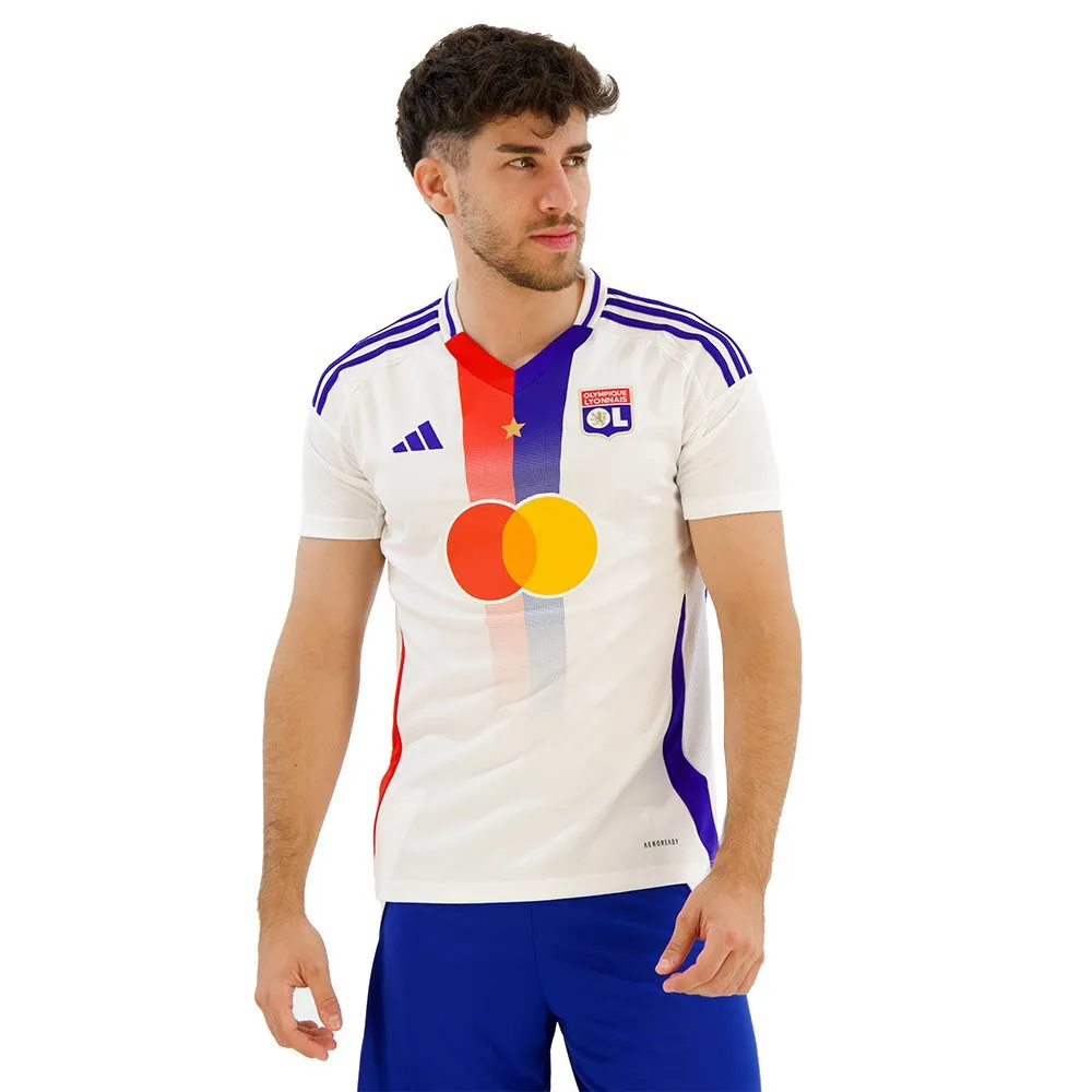 

Футболка с коротким рукавом adidas Olympique Lyon 24/25 home Woman, белый