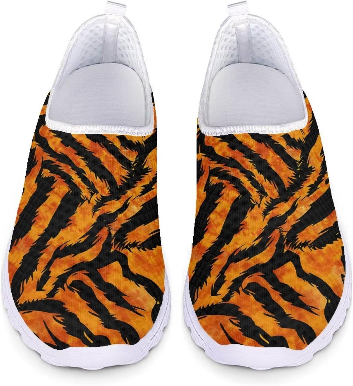

Кроссовки Veniyate легкие повседневные для женщин и мужчин, с запрокидыванием, летние пляжные акваобувь, спортивная обувь, Tiger Stripes