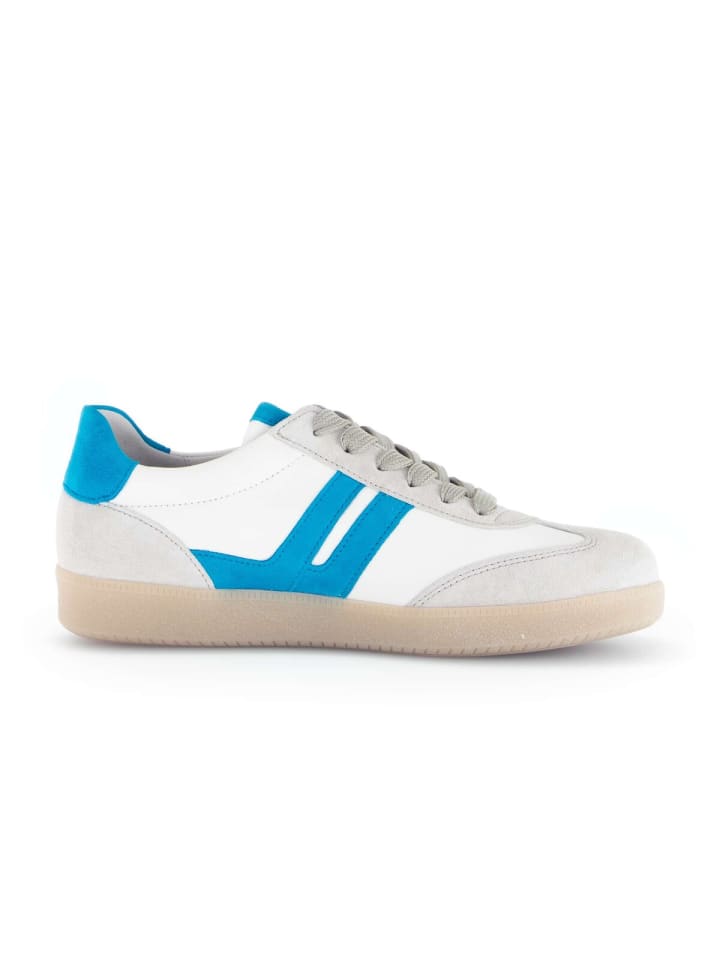 Кроссовки на шнуровке Gabor Fashion Sneaker low, синий — фото 3