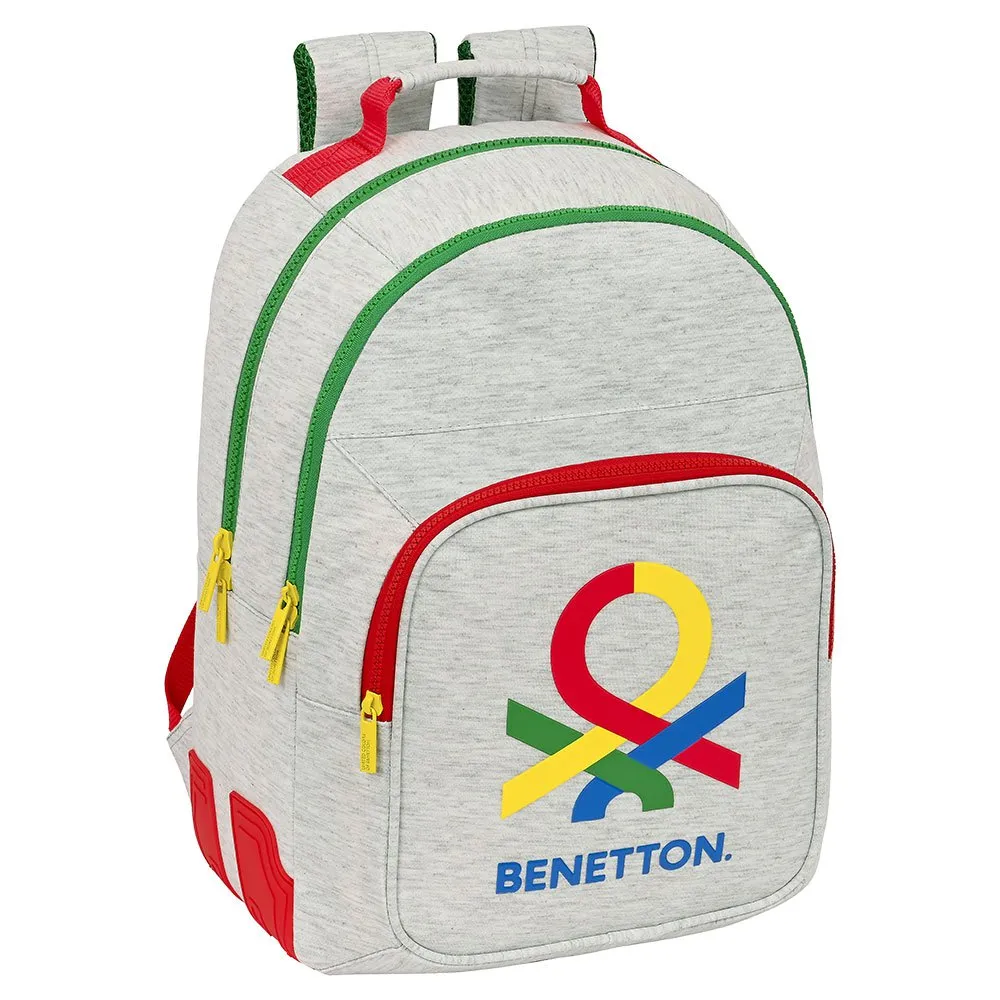 

Рюкзак Safta Benetton 17 л, 32x43x14 см, артикул 612352773, серый