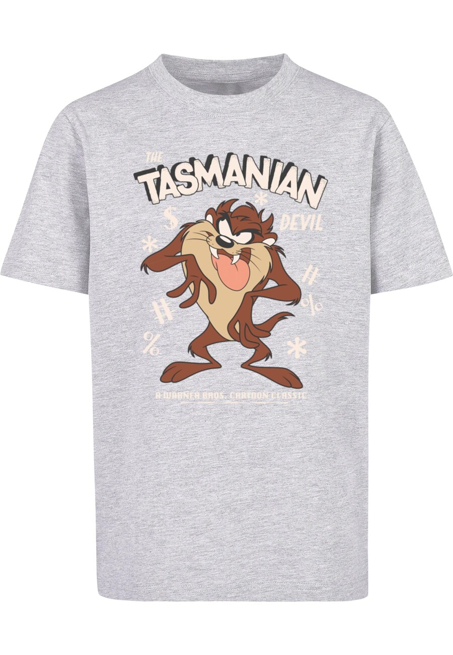 

Рубашка ABSOLUTE CULT Looney Tunes - Tasmanian Devil, светло-серый