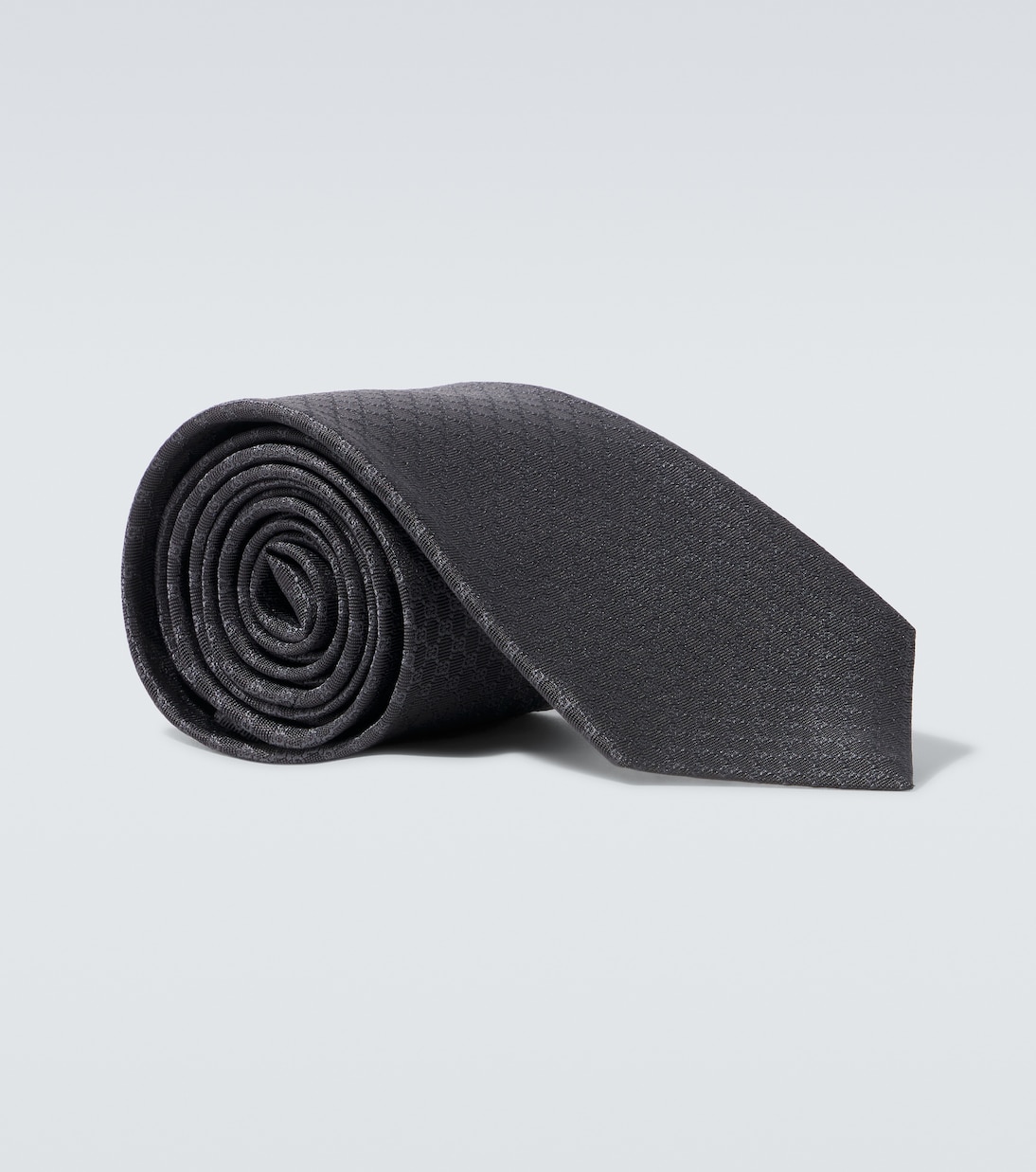 

Галстук GG из шелкового жаккарда Gucci, Graphite