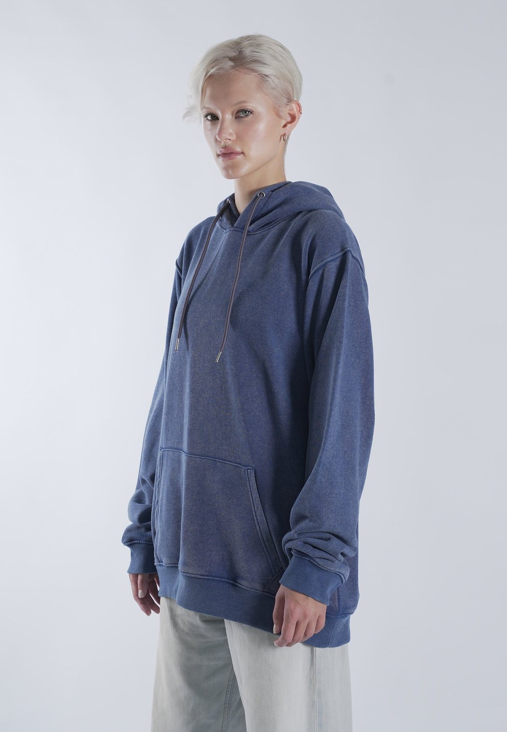 

Толстовка с капюшоном UNISEX Mira Paris, синий