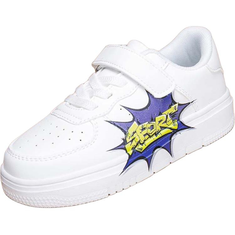 

AMICNIEGD Износостойкие легкие амортизирующие увеличивающие рост низкие кроссовки для скейтборда white детские