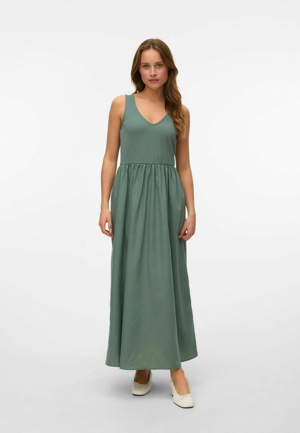 

Платье макси VMVALLY Vero Moda, цвет Laurel Wreath