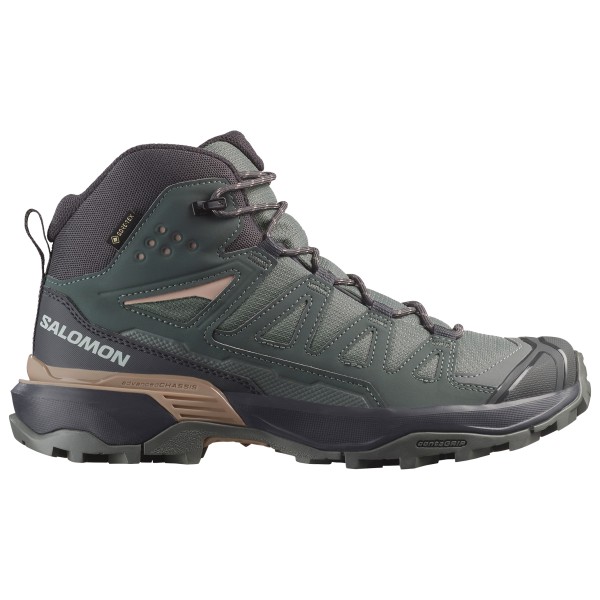 

Женские кроссовки x ultra 360 mid gtx - походные кроссовки Salomon, мультиколор