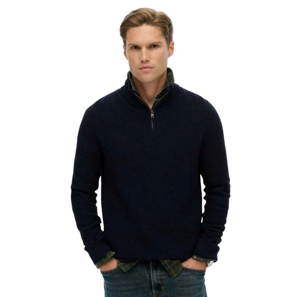 

Свитер Superdry M6110682A half zip, черный
