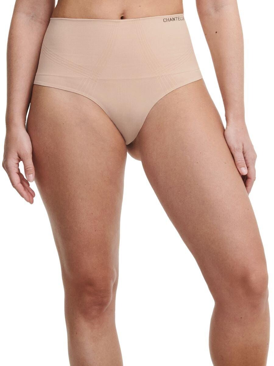 

Тонкие стринги Smooth Comfort с высокой талией Chantelle, бежевый