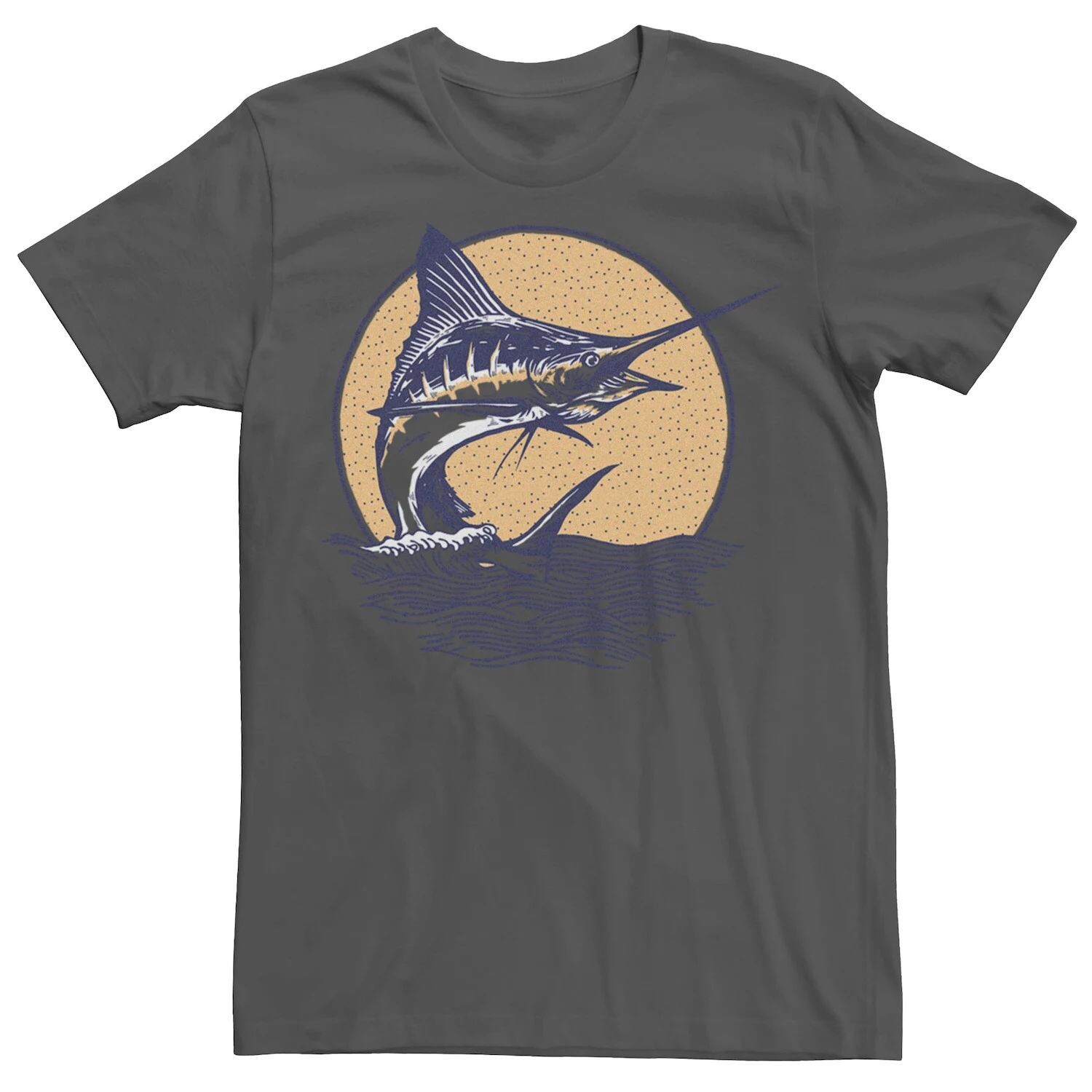 

Мужская футболка Jumping Fish Circle Licensed Character