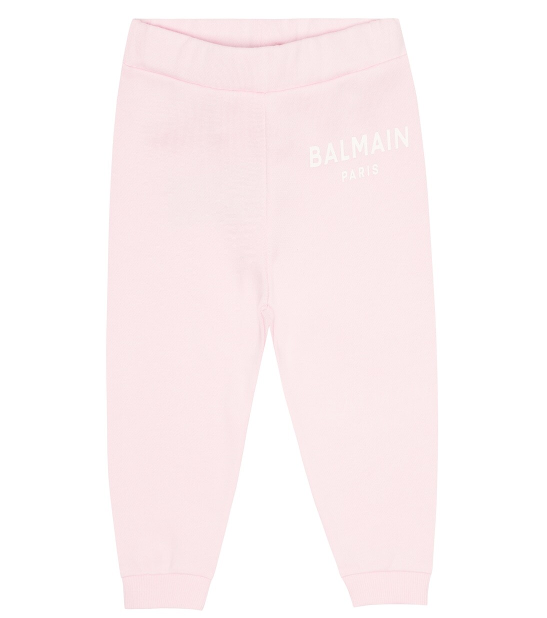 

Хлопковые спортивные штаны с логотипом baby Balmain Kids, розовый