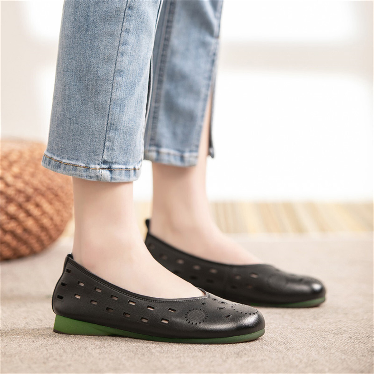 

Туфли женские повседневные Women's Casual Shoes Women's Low-Top Ritai, черный