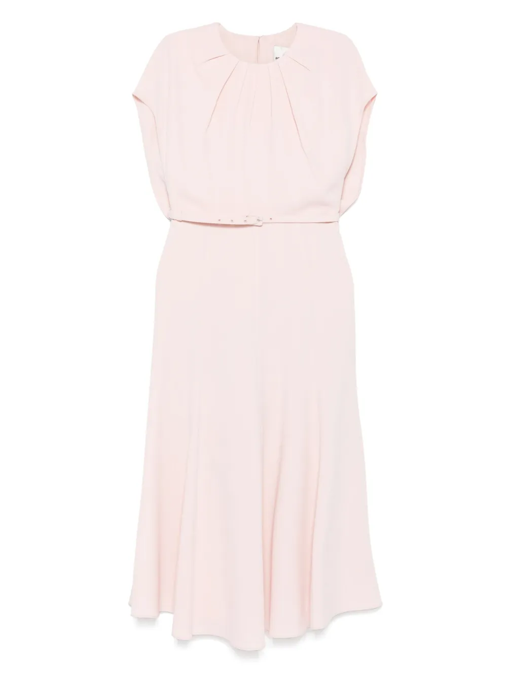 

Платье миди с поясом Roland Mouret, нейтральный