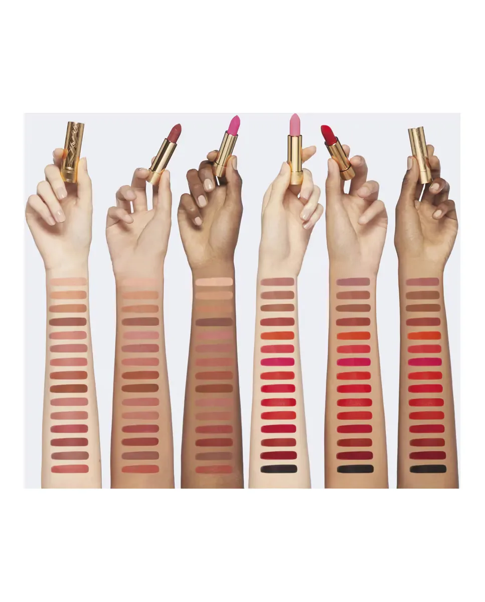 Помада Rouge à Lèvres Mat Labial Gucci, 120 - Sonia Light Beige — фото 4