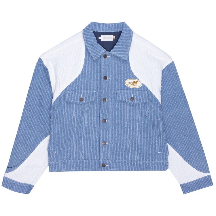 

Куртка Honor The Gift Panel Trucker Jacket 'Indigo', синий