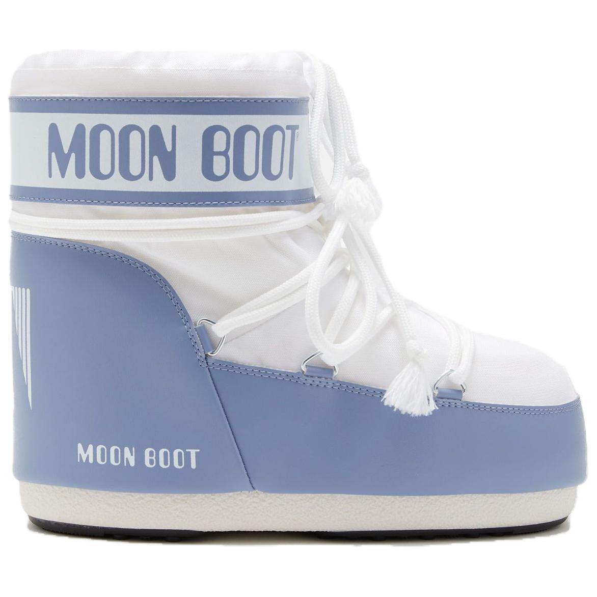 

Зимние сапоги из нейлона Moon Boot Icon Low, бело/серо-голубой, Синий, Зимние сапоги из нейлона Moon Boot Icon Low, бело/серо-голубой