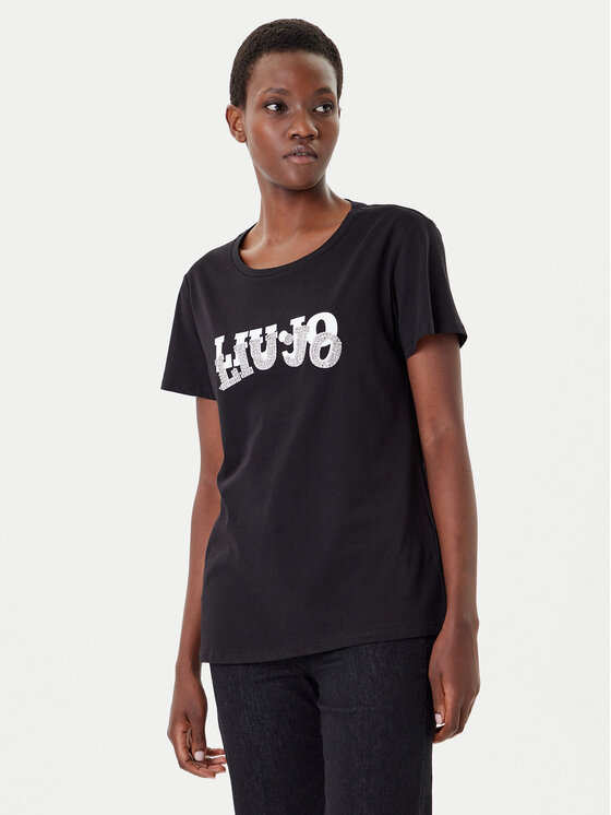

Футболка regular fit TF5280 JS923 Liu Jo Sport, чёрный