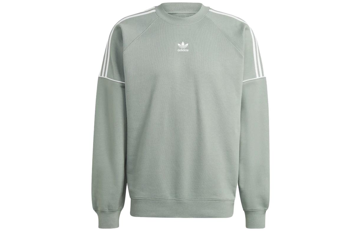 Adidas Rekive Crew Sweatshirt Adidas Originals, Серебристо-зеленый — фото 2