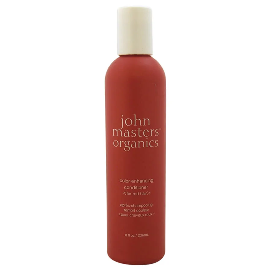 Кондиционер для усиления цвета волос - красный от John Masters Organics, подходит как для мужчин, так и для женщин - 237 мл (8 унций)