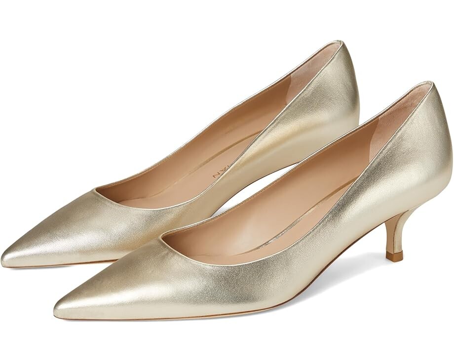 

Туфли Stuart Weitzman Stuart Power 50, цвет Light Gold