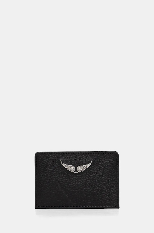 

Кожаный чехол для карт Zadig&Voltaire, черный