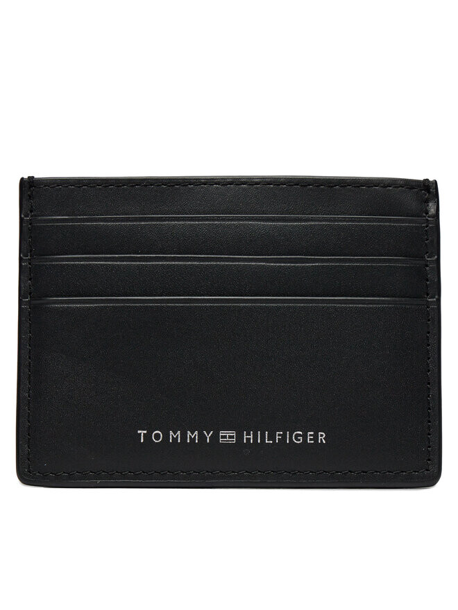 

Картхолдер Th Spw Leather Cc Holder Tommy Hilfiger, черный