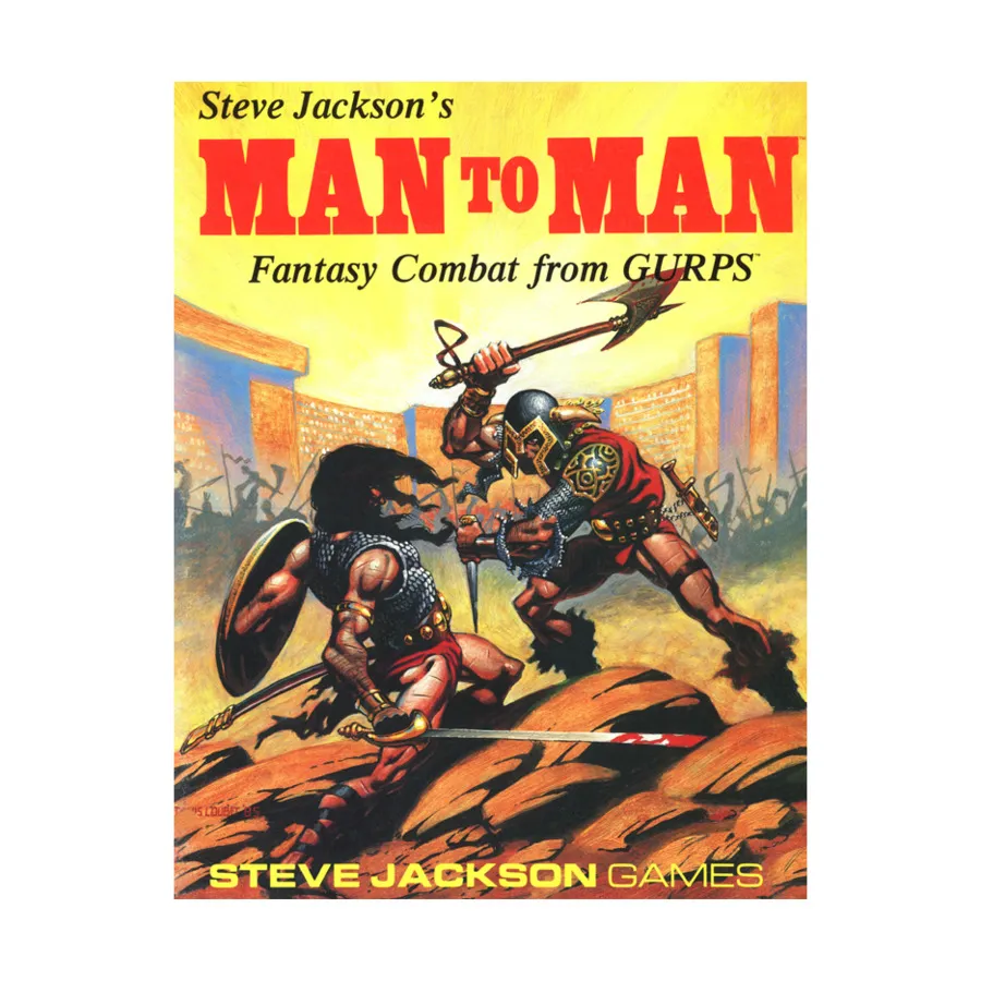 

Man to Man, GURPS (1st-3rd Edition) - Fantasy, мягкая обложка