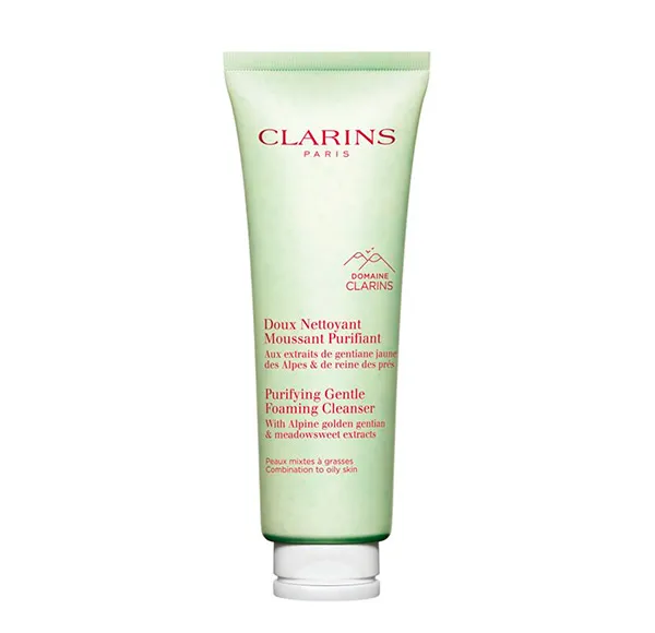 

Нежная очищающая очищающая пенка Doux Nettoyant Moussant Purifiant Clarins, 125 ml