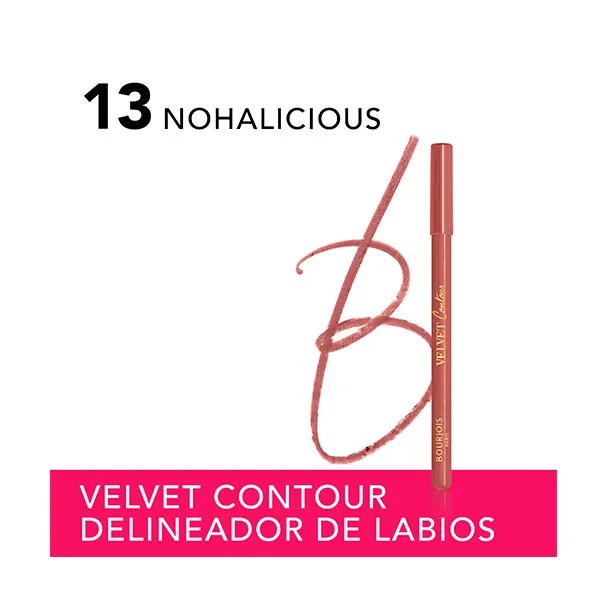 Карандаш для губ Velvet Contour Lipliner Bourjois, цвет nohalcious — фото 3