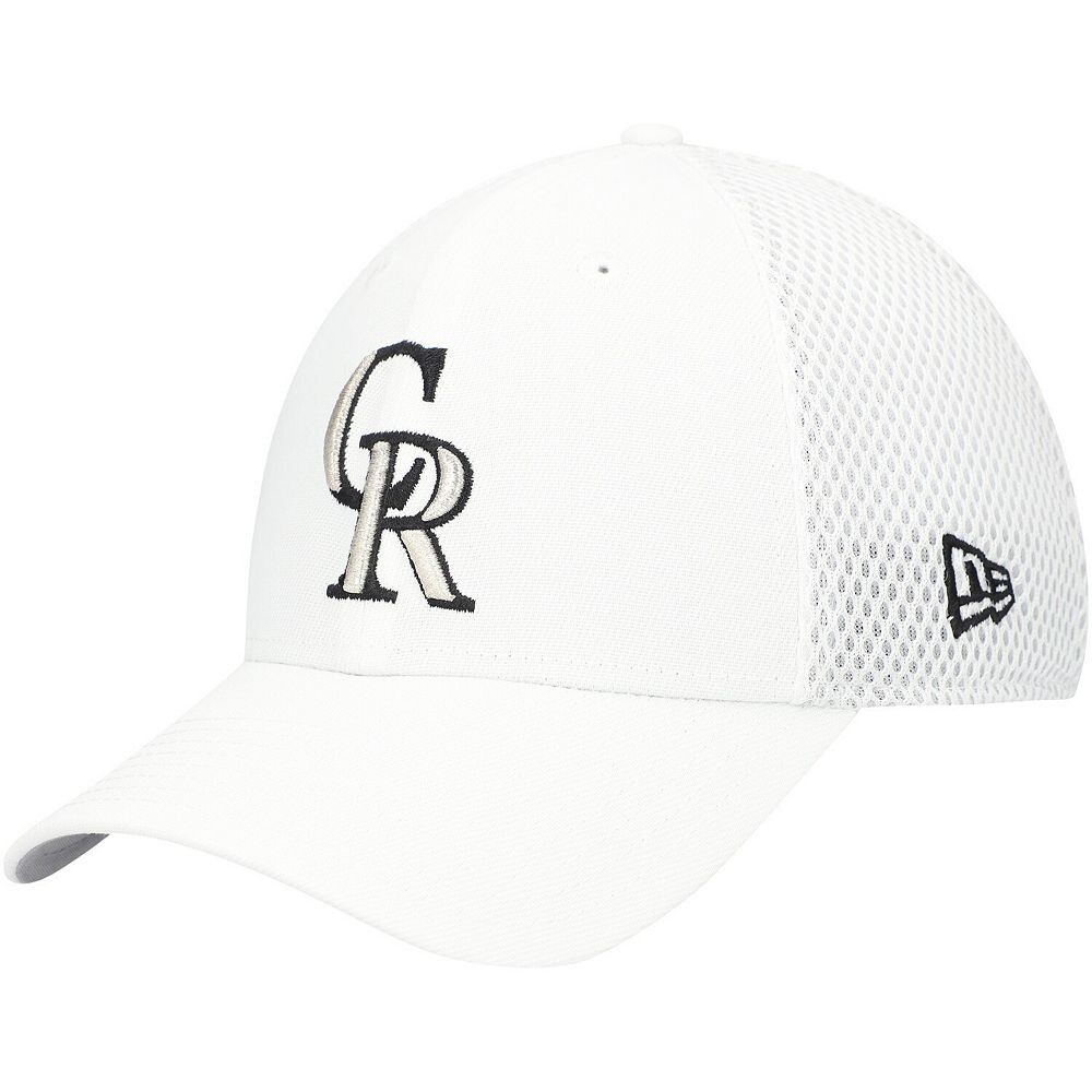 

Мужская кепка New Era White Colorado Rockies REPREVE Neo 39THIRTY Flex Hat, цвет Rck White