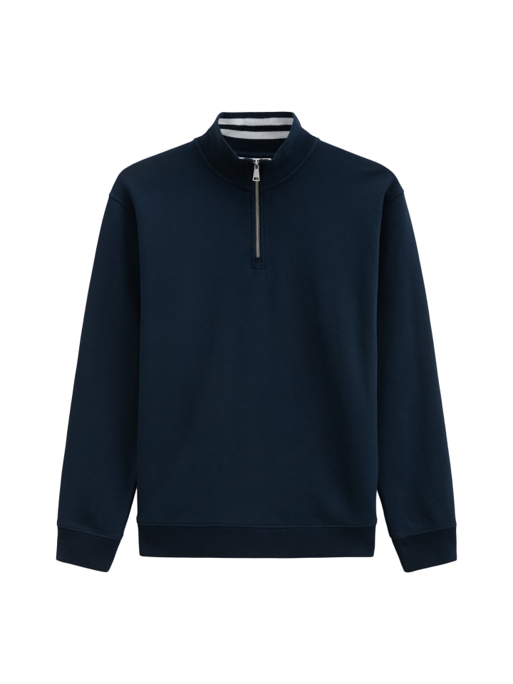 

Marc O'Polo DENIM Свободная спортивная куртка Troyer темно-синего и бирюзового цвета