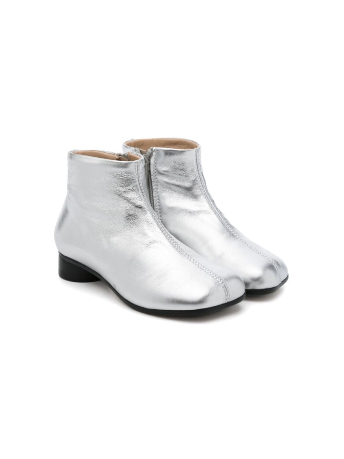

MM6 Maison Margiela Kids Анатомические ботильоны, серебряный