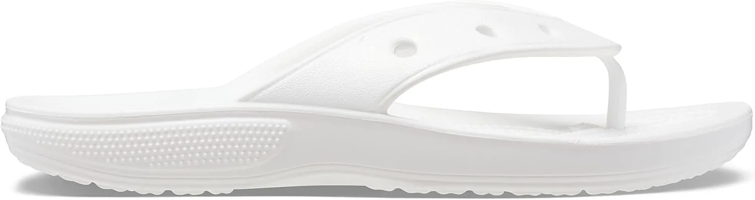 Шлепанцы Crocs Unisex Classic Flip Toe Separator, белый