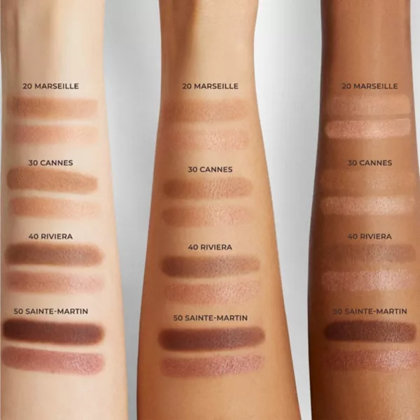 Матовый и сияющий дуэт с бронзовым оттенком без талька Laura Mercier, цвет 50 sainte martin — фото 3