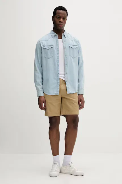 Рубашка джинсовая Barstow Western Standard Levi's, синий — фото 2
