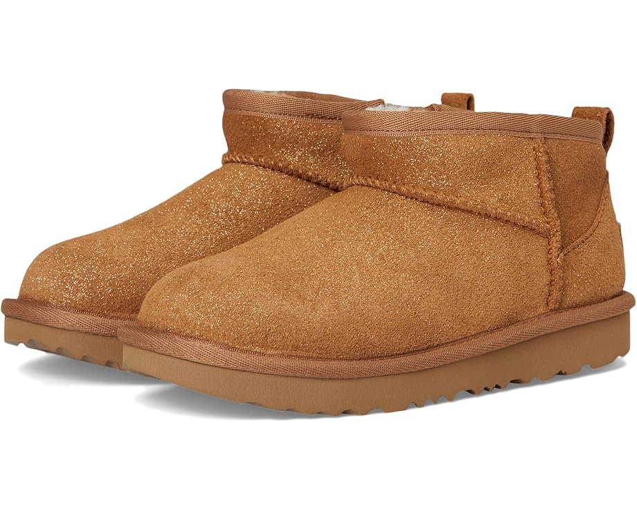 

Детские сапоги UGG Kids Classic Ultra Mini Dazzle (Toddler), Chestnut